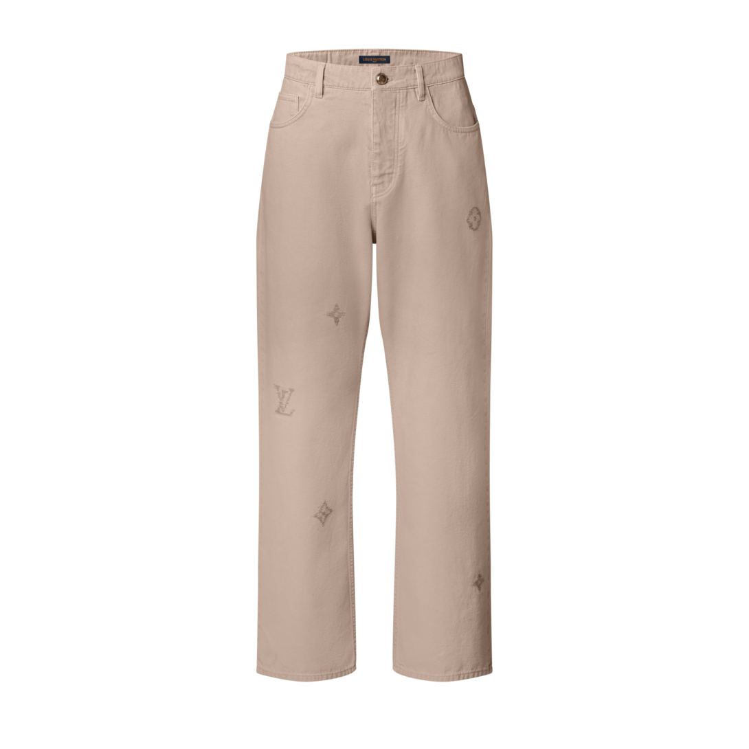 Embroidered Signature Skate Pants - Ready-to-Wear | LOUIS VUITTON